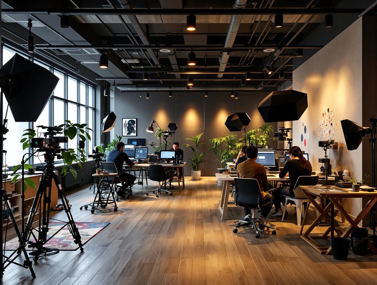 暗网视频传媒公司办公环境